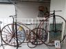Fietsen uit het verleden, toen een fiets nog een grote luxe was.