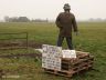  Hier spreekt de tekst voor zich. Op de achtergrond de boerderij van de Gerbrandy's.