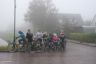 Verzamelplaats voor schoolkinderen die samen naar school fietsen.